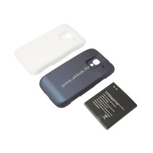 Helyettesítő akku Samsung ACE 2 GT-I8160 3, 8V 3000mAh 11, 4Wh fehér/sötétkék Li-ion kép