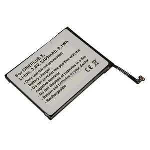Helyettesítő akku ONEPLUS X 3, 8V 2400mAh 9, 1Wh beépített szerszám nélkül Li-ion kép