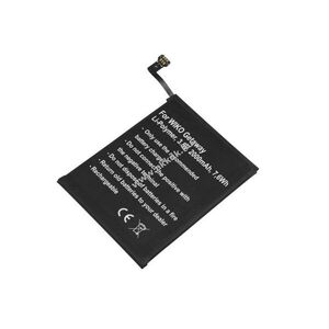 Helyettesítő akku WIKO Getaway beépített 3, 8V 2000mAh 7, 6Wh Li-Polymer kép
