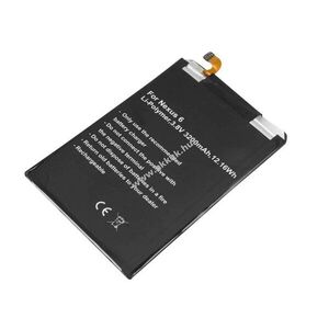 Helyettesítő akku Nexus 6 3, 8V 3200mAh 12, 2Wh beépített szerszám nélkül Li-Polymer kép