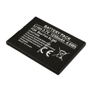 Helyettesítő akku Bea-Fon SL340 3, 7V 1250mAh 4, 6Wh Li-ion kép