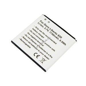 Helyettesítő akku Doro Liberto 820 3, 7V 1750mAh 6, 5Wh Li-ion kép