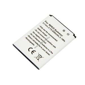 Helyettesítő akku WIKO Summer 3, 7V 850mAh 3, 1Wh Li-ion kép