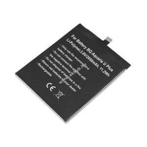 Helyettesítő akku BQ Aquaris U Plus beépített 3, 8V 2950mAh 11, 2Wh Li-Polymer kép