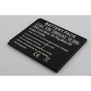 Helyettesítő akku Motorola G4 Play Motorola G5 3, 8V 2685mAh 10, 2Wh Li-ion kép