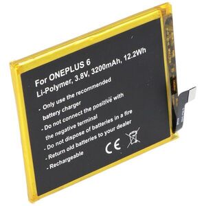 Helyettesítő akku ONEPLUS 6 3, 85V 3300mAh 12, 7Wh beépített szerszám nélkül Li-Polymer kép