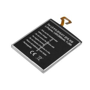 Helyettesítő akku LG K10 2018 K11 2018 K30 3, 85V 2900mAh 11, 2Wh beépített szerszám nélkül Li-Polymer kép