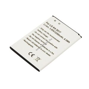 Helyettesítő akku LG K4 2017 3, 85V 2200mAh 8, 5Wh Li-ion kép