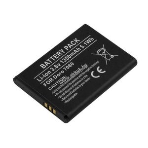 Helyettesítő akku Doro 7060 3, 8V 1350mAh 5, 1Wh Li-ion kép