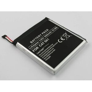 Helyettesítő akku CAT S61 3, 85V 5000mAh 19, 3Wh Li-Polymer kép