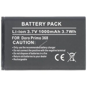 Helyettesítő akku Doro Primo 368 3, 7V 1000mAh Li-ion kép