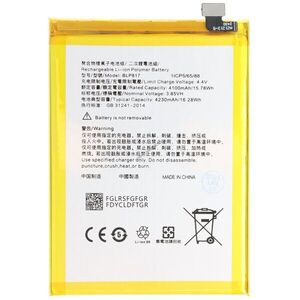 Helyettesítő akku OPPO A15 3, 85V 4230mAh 16, 3Wh beépített szerszámok nélkül Li-Polymer kép