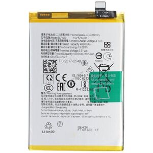 Helyettesítő akku OPPO Reno 12 3, 91V 5000mAh 19, 55Wh beépített Li-Polymer kép