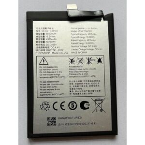 Helyettesítő akku TCL 50 NXTPAPER 3, 85V 5010mAh 19, 29Wh beépített szerszám nélkül Li-Polymer kép