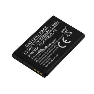 Helyettesítő akku Nokia 5100 6100 7200 3, 7V 900mAh 3, 3Wh Li-ion kép