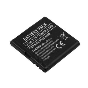 Helyettesítő akku Nokia 5700 8600 3, 7V 840mAh 3, 1Wh Li-ion kép