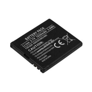 Helyettesítő akku Nokia 6290, E65, N93i, N95 3, 7V 1020mAh 3, 8Wh Li-ion kép