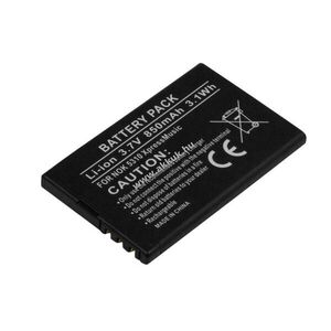 Helyettesítő akku Nokia 5310 XpressMusic 3, 7V 850mAh 3, 1Wh Li-ion kép
