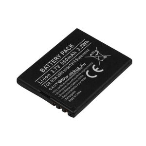 Helyettesítő akku Nokia 2680 slide 3600 slide 7610 Supernova 3, 7V 860mAh Li-ion kép