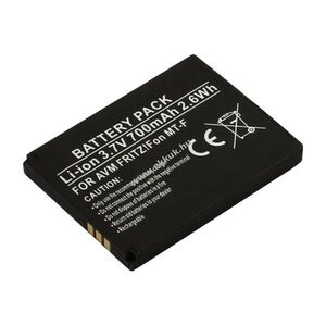 Helyettesítő akku AVM FRITZFon MT-F 3, 7V 700mAh 2, 6Wh Li-ion kép