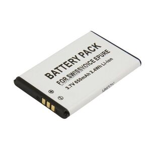 Helyettesítő akku Swissvoice ePure 3, 7V 650mAh 2, 4Wh Li-ion kép