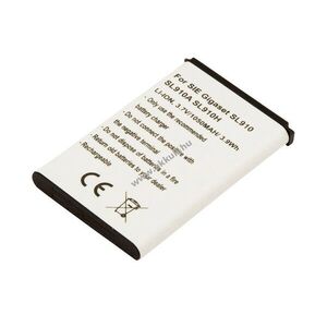 Helyettesítő akku Siemens Gigaset SL910 SL910A SL910H 3, 7V 1050mAh Li-ion kép