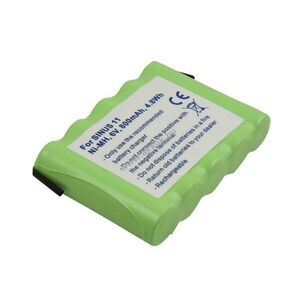 Helyettesítő akku Siemens Sinus 11 AA akku 6V 800mAh 5db akkupakk forrfüllel NiMH kép