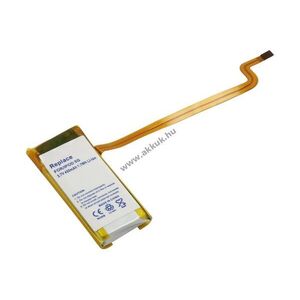 Helyettesítő akku Apple iPod 5G 30GB 3, 7V 450mAh 1, 7Wh beépített Li-Polymer kép