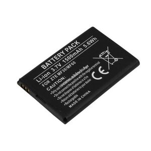 Helyettesítő akku ZTE MF30, MF60 3, 7V 1500mAh 5, 6Wh Li-ion kép
