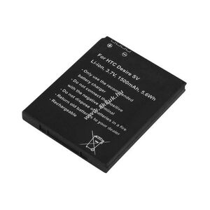 Helyettesítő akku HTC Desire SV 3, 7V 1500mAh 5, 6Wh Li-ion kép