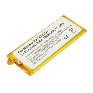 Helyettesítő akku Huawei ASCEND G7 3, 8V 3000mAh 11, 4Wh beépített Li-Polymer kép