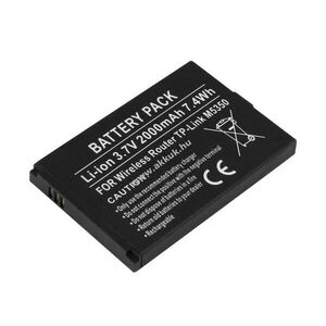 Helyettesítő akku TP-Link M5350 vezeték nélküli router 3, 7V 2000mAh 7, 4Wh Li-ion kép