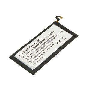 Helyettesítő akku Samsung Galaxy S6 3, 85V 2550mAh 9, 8Wh beépített Li-Polymer kép