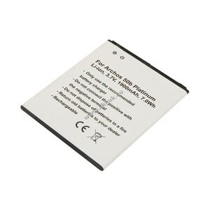 Helyettesítő akku Archos 50b Platinum 3, 7V 1900mAh 7, 0Wh Li-Ion kép
