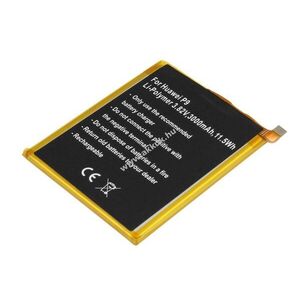 Helyettesítő akku Huawei P9 3, 82V 3000mAh 11, 5Wh beépített Li-Polymer kép