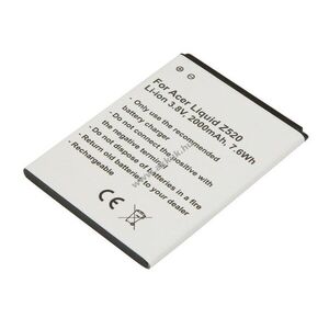 Helyettesítő akku Acer Liquid Z520 3, 8V 2000mAh 7, 6Wh Li-ion kép