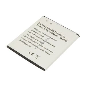 Helyettesítő akku Archos 53 Platinum 3, 7V 2800mAh 10, 4Wh Li-ion kép