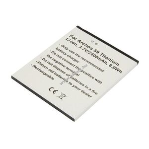 Helyettesítő akku Archos 59 Titanium 3, 7V 2400mAh 8, 9Wh Li-ion kép