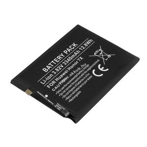 Helyettesítő akku Huawei Honor 7X 3, 82V 3340mAh 12, 8Wh beépített, szerszám nélkül Li-Polymer kép