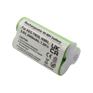 Helyettesítő akku AEG FM36 3, 6V 2000mAh 7, 2Wh NiMH kép