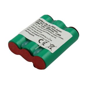 Helyettesítő akku AEG Junior 2.0 141 típus új verzió 3, 6V 2000mAh 7, 2Wh NiMH kép