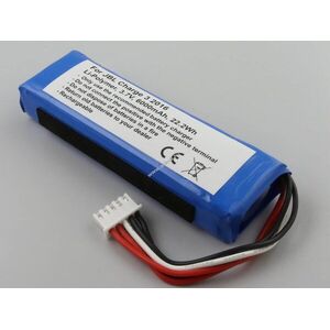 Helyettesítő akku JBL Charge 3 2016 3, 7V 6000mAh Li-Polymer kép