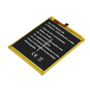 Helyettesítő akku ZTE Blade V6 3, 8V 2200mAh 8, 4Wh beépített Li-Polymer kép