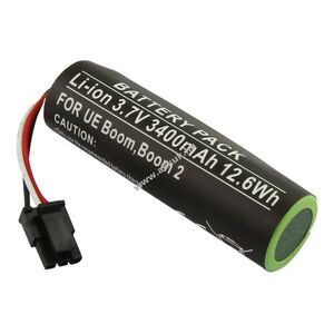 Helyettesítő akku UE Boom Boom 2 3, 7V 3400mAh 12, 6Wh beépített szerszám nélkül Li-ion kép