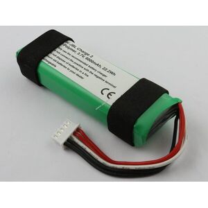 Helyettesítő akku JBL Charge 3 3, 7V 6000mAh 22, 2Wh Li-Polymer kép