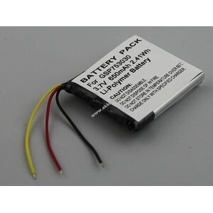 Helyettesítő akku JBL Everest Elite 300 beépített 3, 7V 650mAh 2, 4Wh Li-Polymer kép