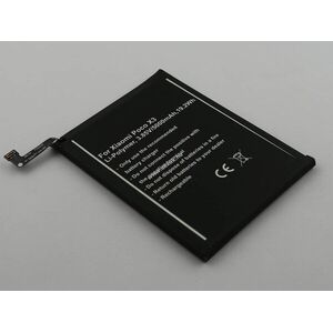 Helyettesítő akku Xiaomi Poco X3 3, 85V 5000mAh 19, 2Wh beépített, szerszám nélkül Li-Polymer kép