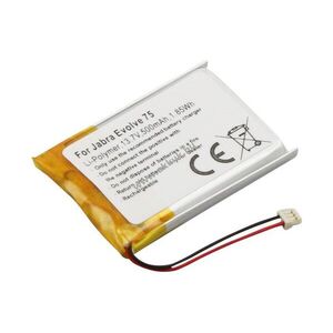 Helyettesítő akku Jabra Evolve 75 3, 7V 500mAh 1, 8Wh Li-Polymer kép