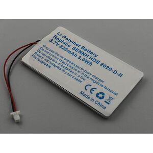 Helyettesítő akku SENNH HDE 2020-D-II 3, 7V 820mAh 3, 0Wh Li-Polymer kép