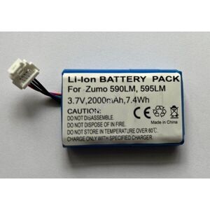 Helyettesítő akku Garmin Zumo 590LM 595LM 3, 7V 2000mAh 7, 4Wh Li-ion kép
